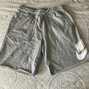 grey Nike shorts